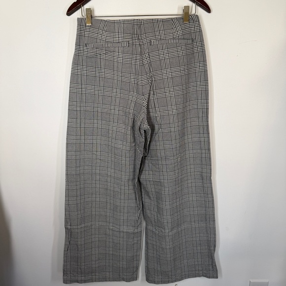 Old Navy High Waisted Plaid Pull On Wide Leg Pixie Pants Medium - Picture 5 of 6